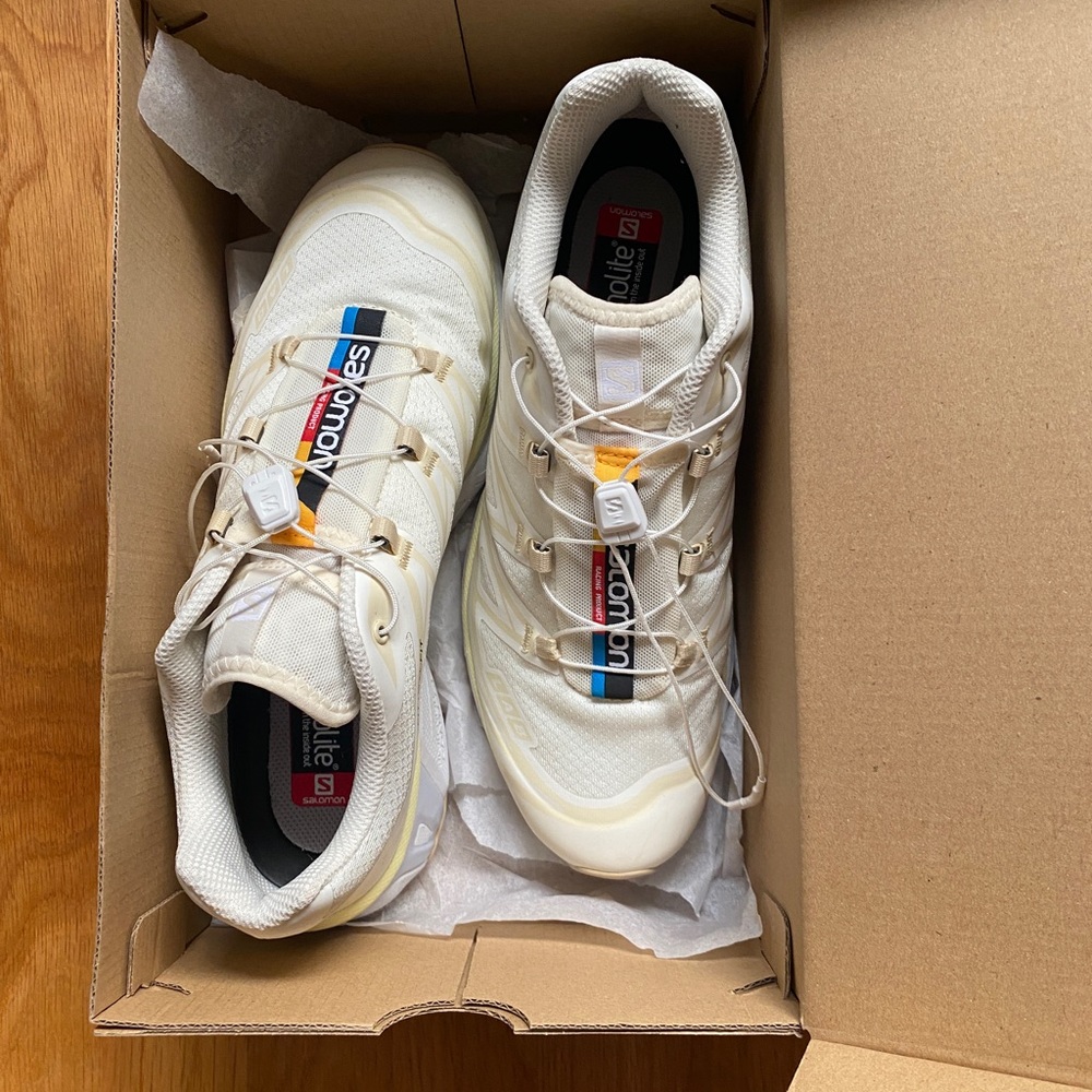 Salomon xt-6 unisex trainers in vanilla ice US women’s 9.5/men’s 8.5/EU 42